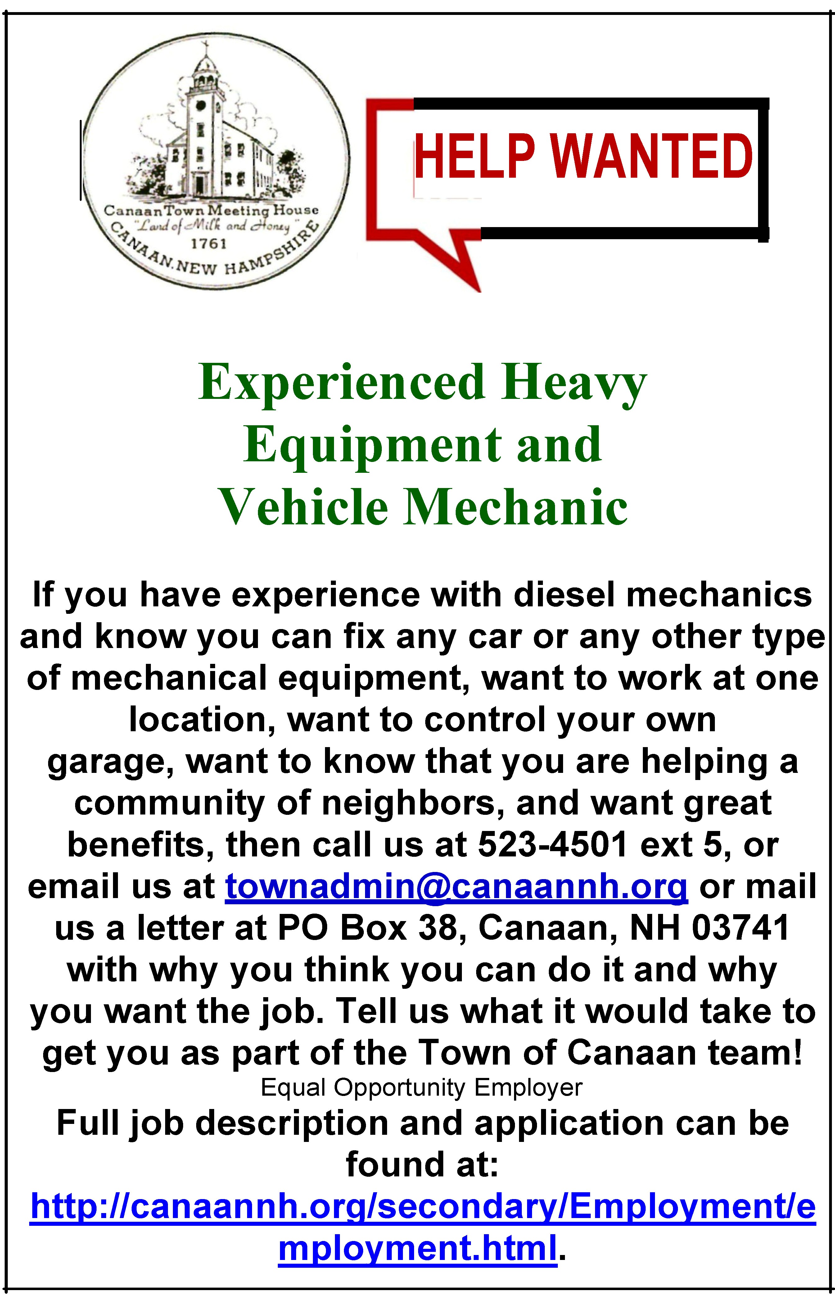 mechanic ad